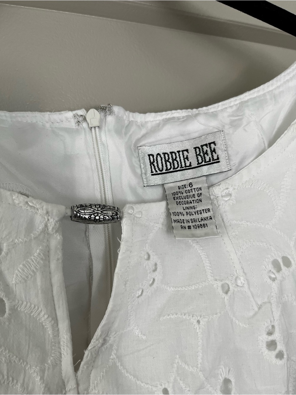 Vintage Robbie Bee mini dress - Picture 2 of 4